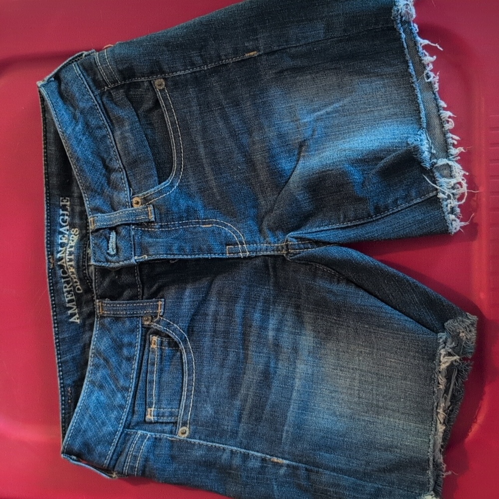 American Eagle Cut Off Jean Shorts